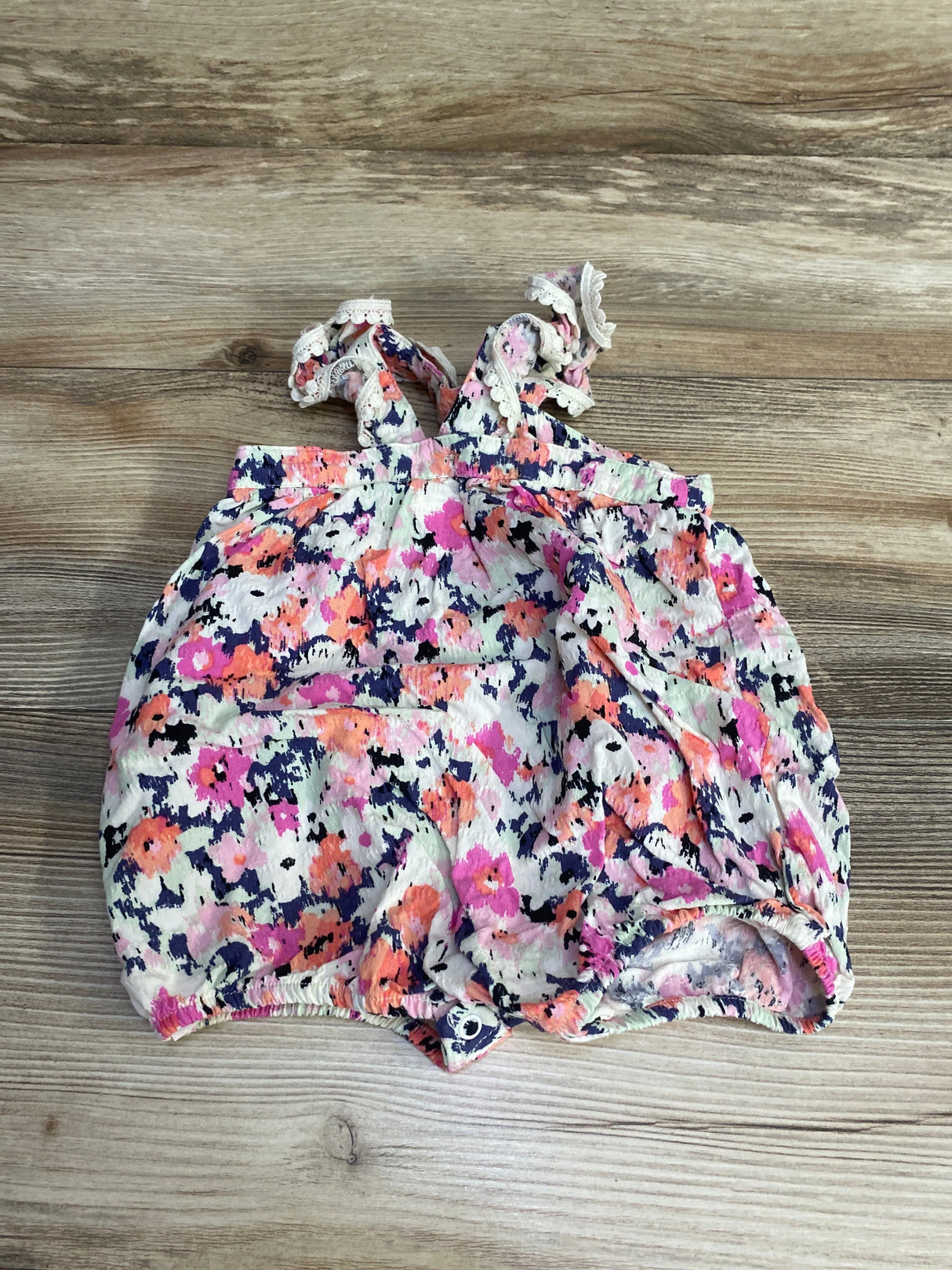 Cat & Jack Sleeveless Romper White sz 0-3m - Me n Mommy To Be