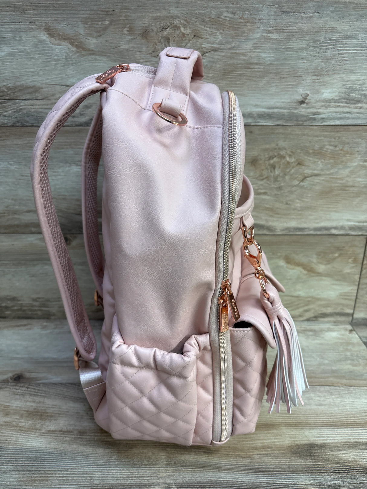 Itzy Ritzy Boss Backpack Diaper Bag - Blush Crush