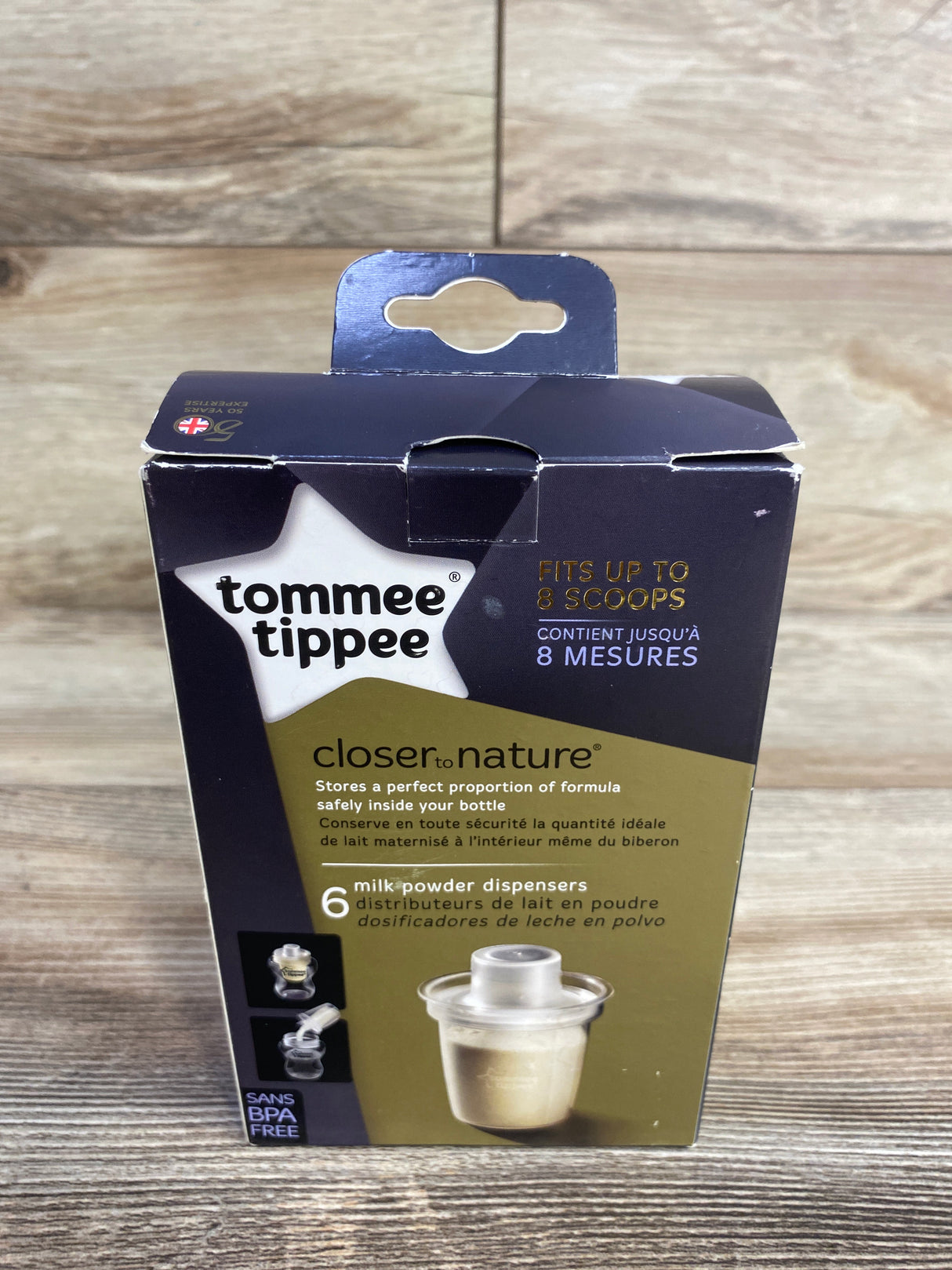 NEW Tommee Tippee Formula Dispensers, 6ct