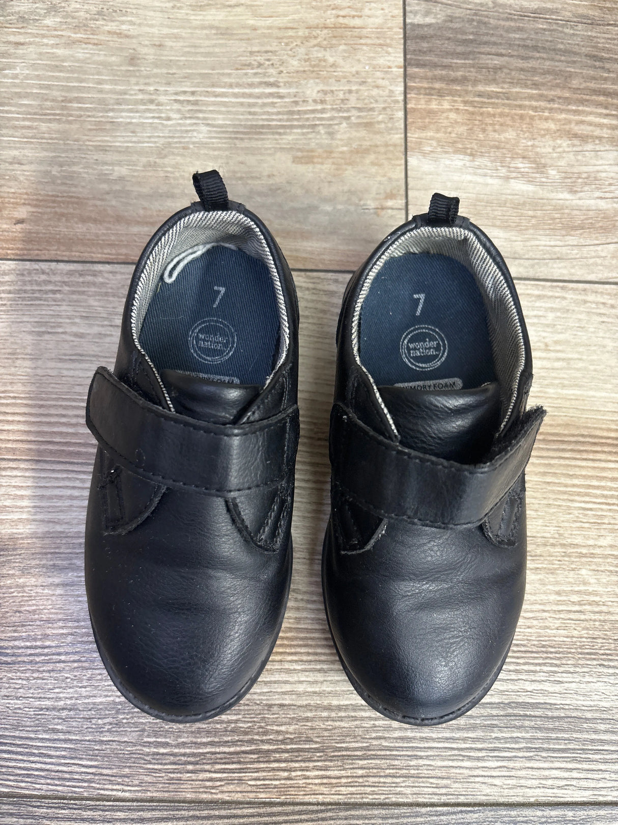 Wonder Nation Oxford Dress Shoes Black sz 7c