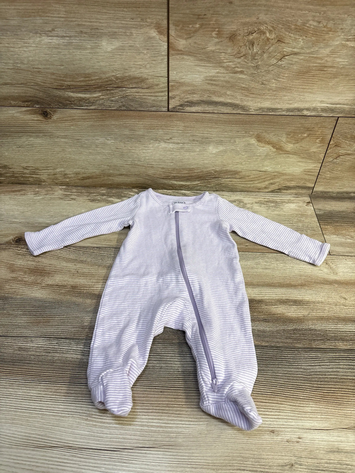 Just One You Striped Sleeper Purple sz 3m