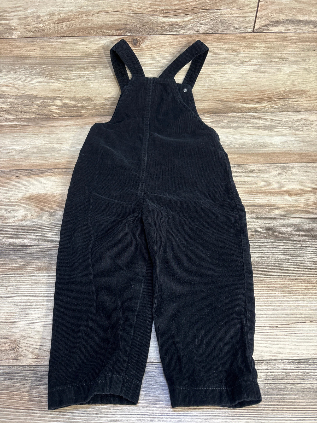 Monica + Andy Corduroy Overalls Black sz 2T - Me n Mommy To Be
