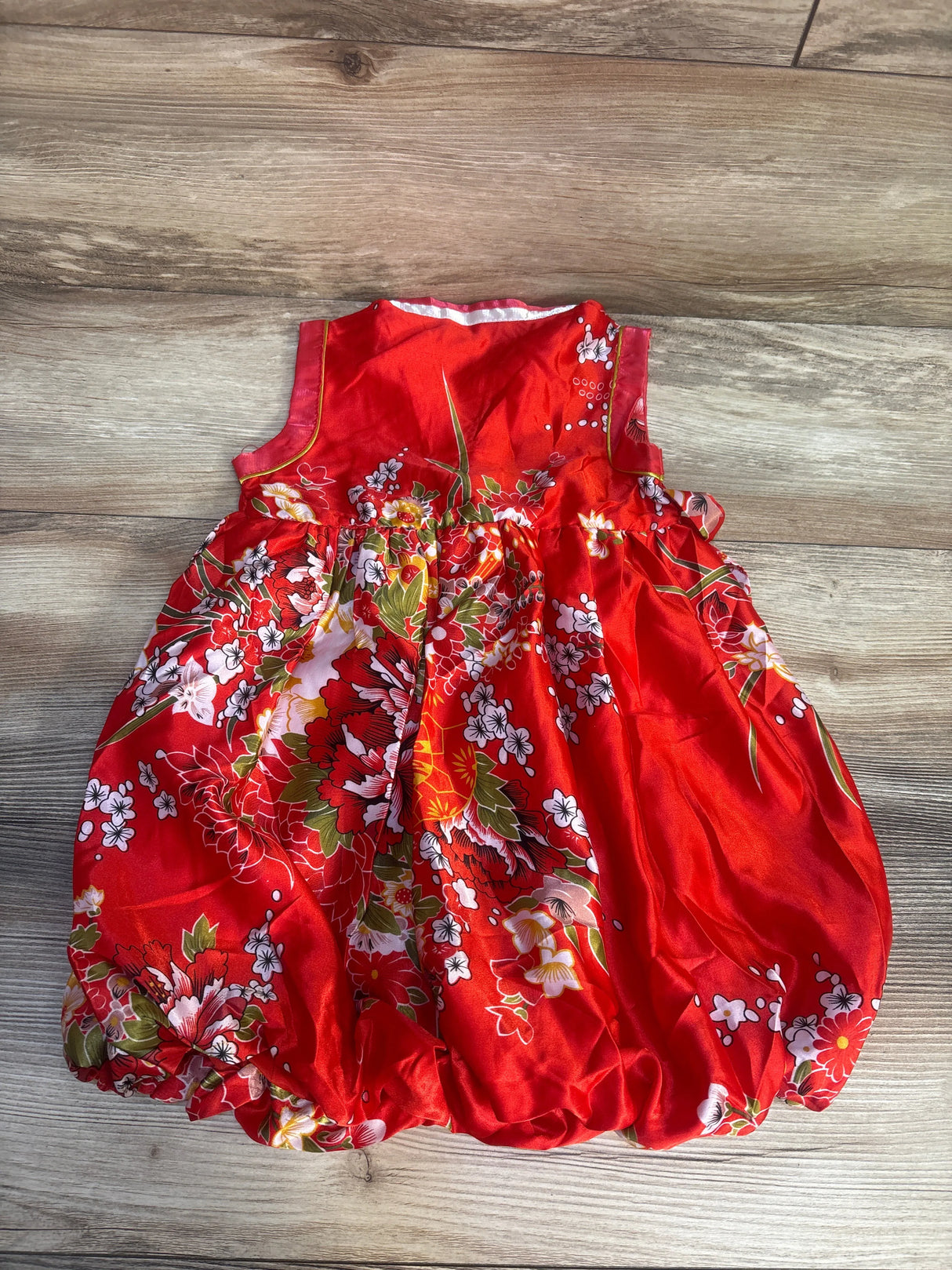 Chinese Inspired Dress Red sz 3T