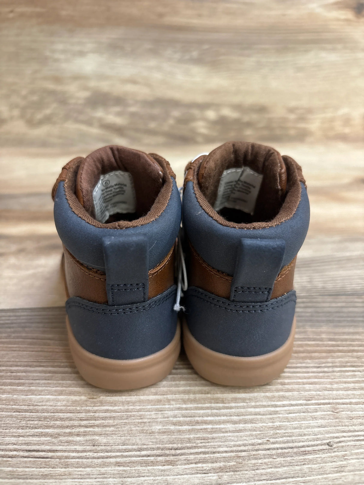 NEW Cat & Jack Xavier High Top Sneakers Brown sz 5c