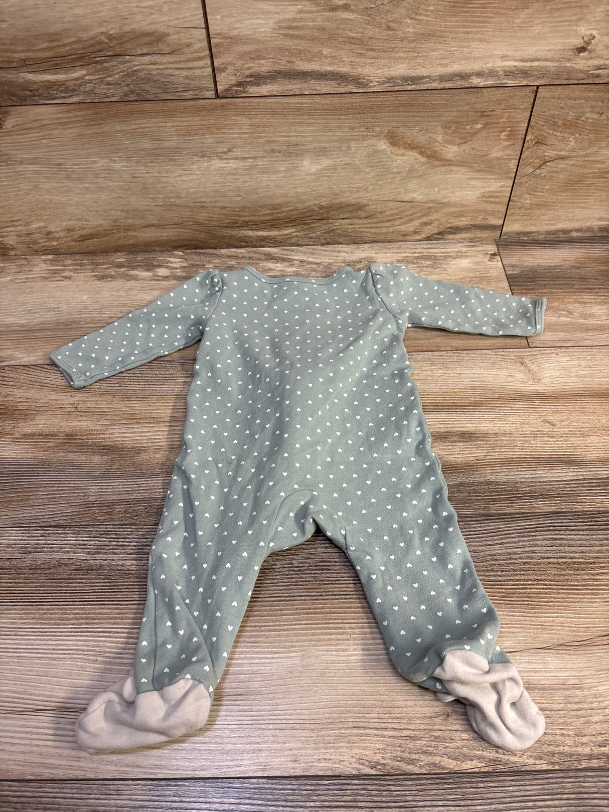 Carter's Sleeper Green sz 6m