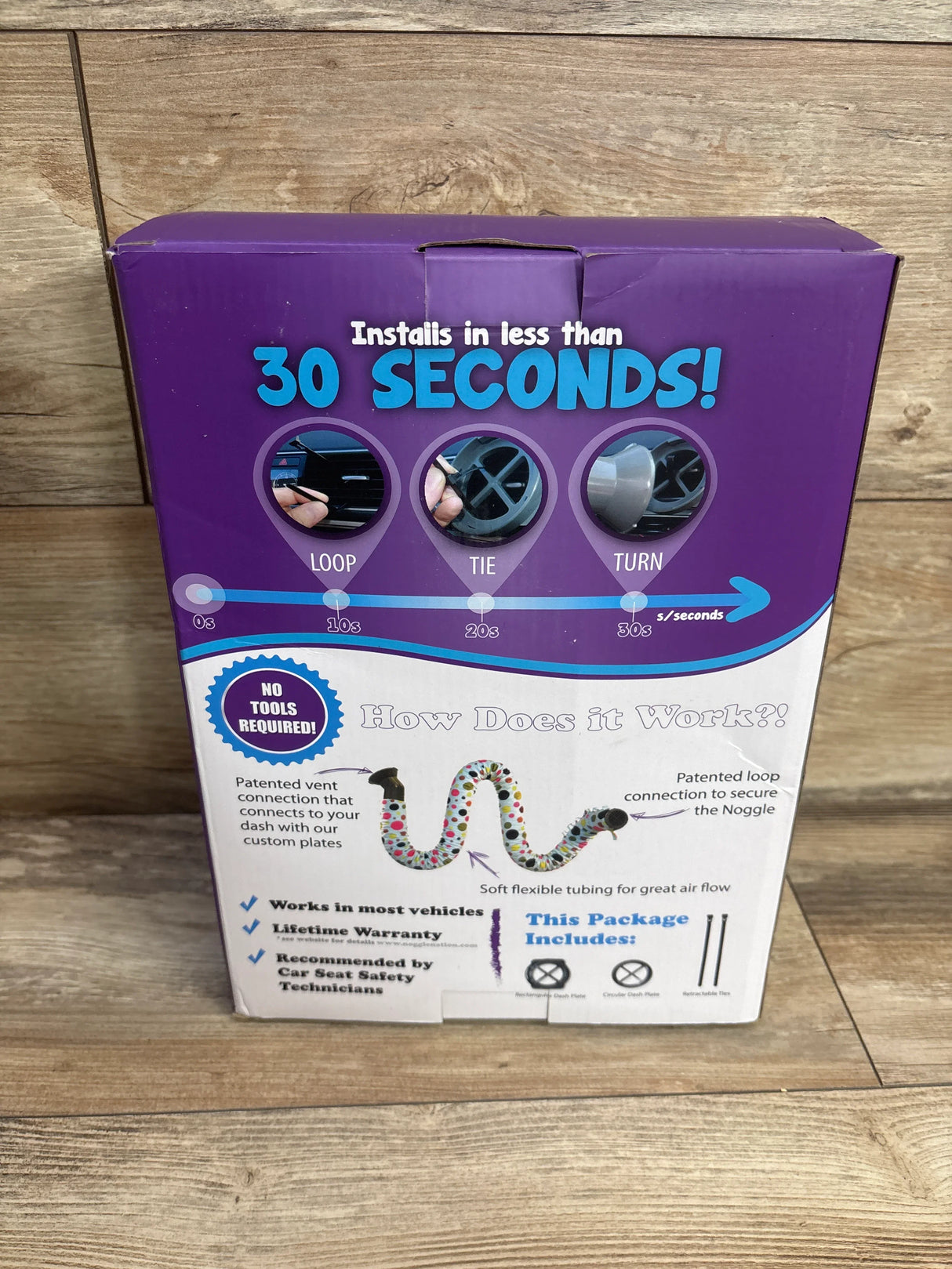 The Noggle Forward Facing 6ft Black AC Extender