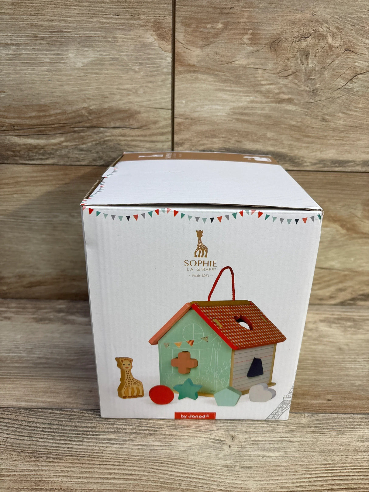 NEW Janod Sophie La Girafe Sorting House