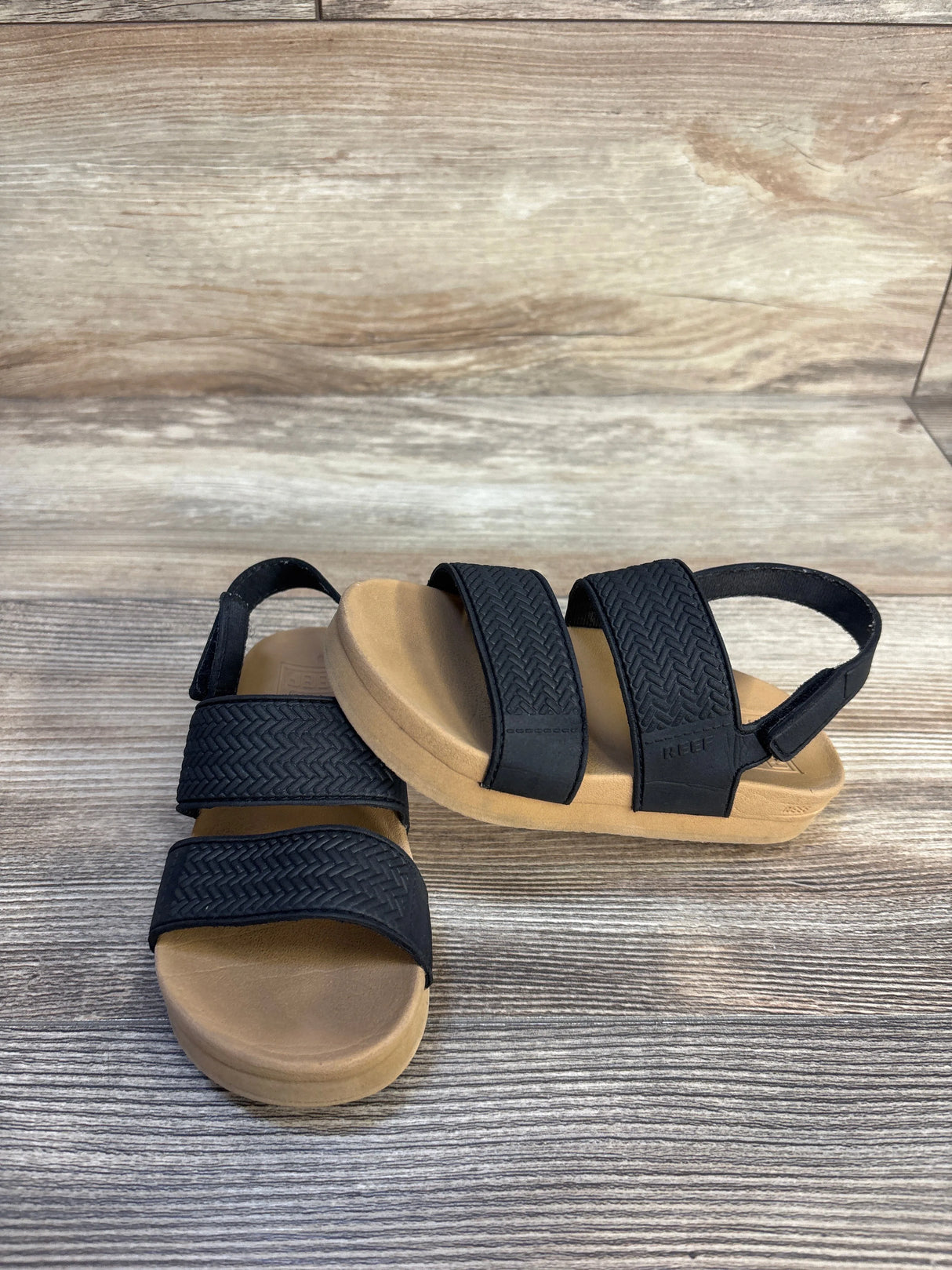 Reef Little Water Vista Sandals Black sz 9c