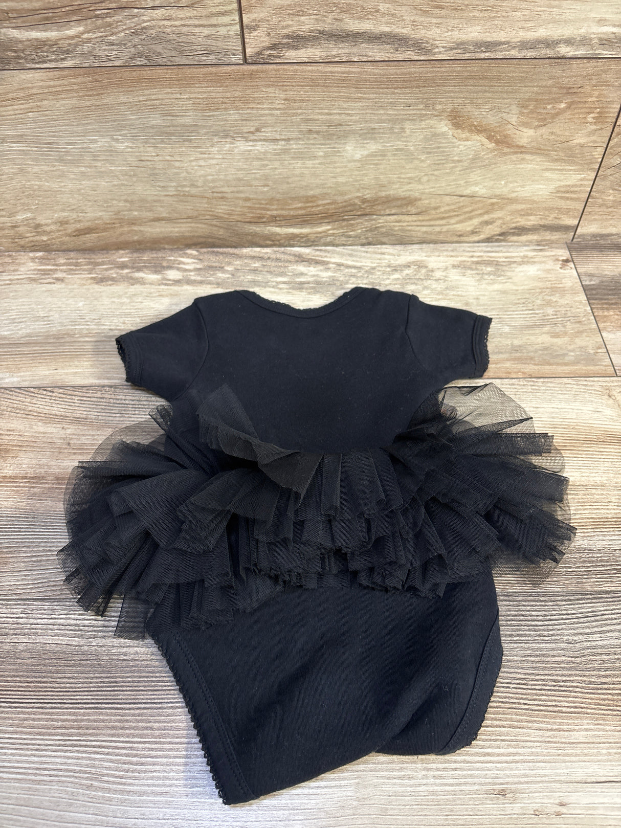 Creative Knitwear Golden Knights Tutu Bodysuit Black sz 3-6m
