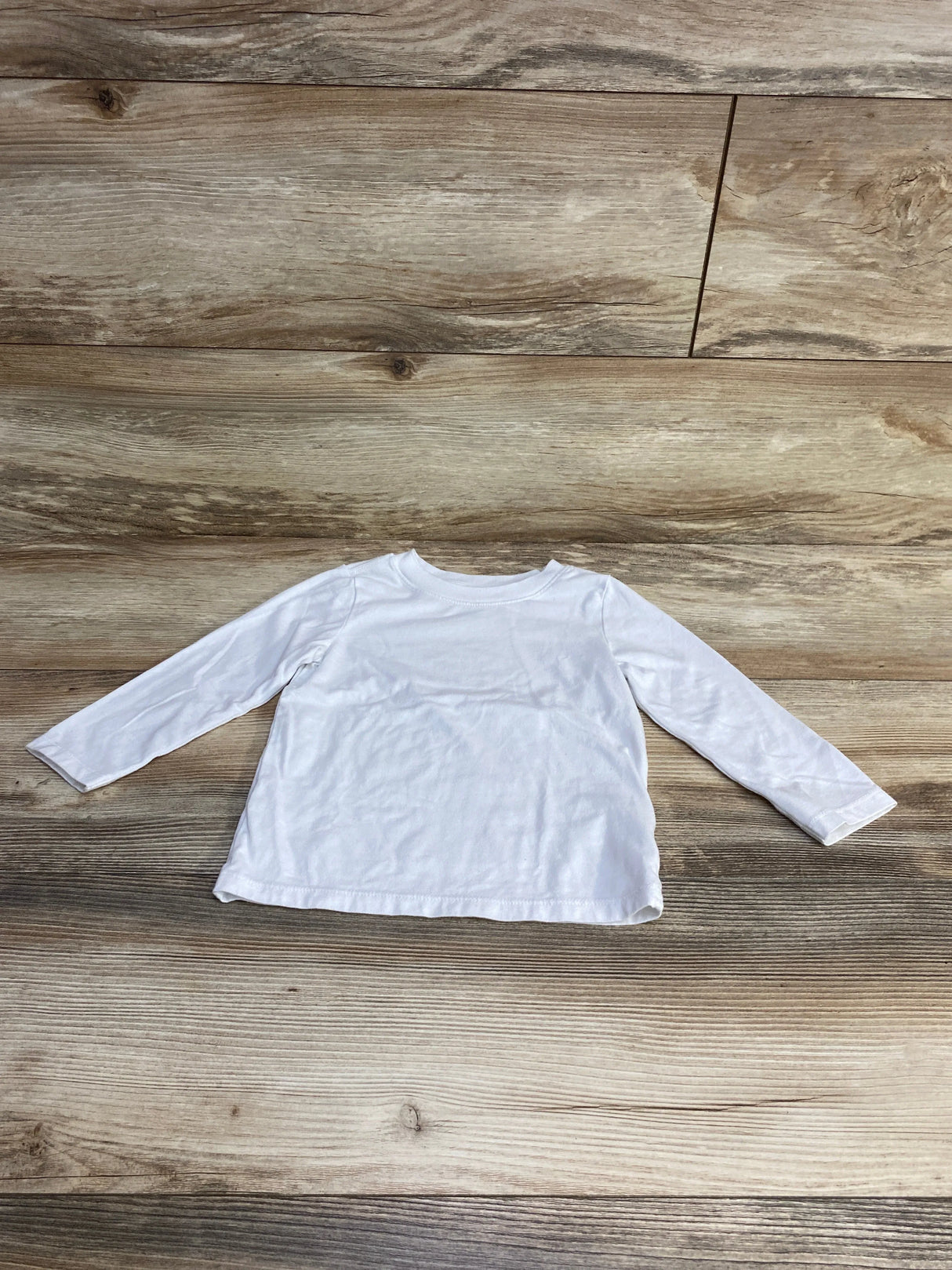Cat & Jack Long Sleeve Shirt White sz 2T - Me n Mommy To Be