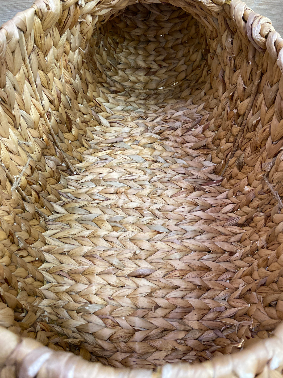 NEW Place & Time Everyday Whale Woven Storage Basket