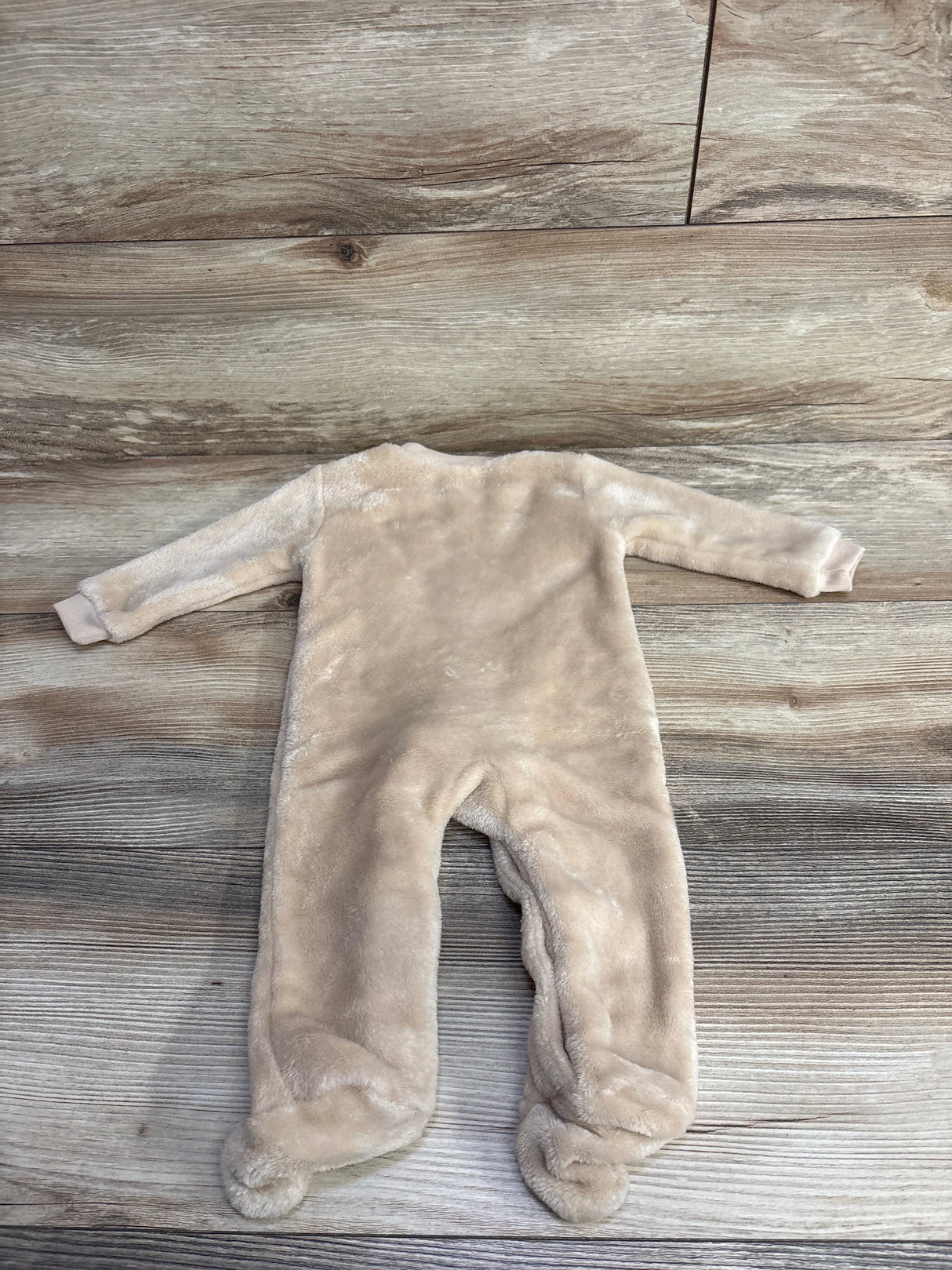 Disney Baby Mickey Mouse Plush Sleeper Beige sz 0-3m