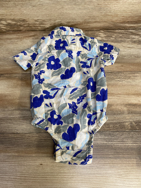 Baby Gap Button-Up Bodysuit Beige sz 6-12m - Me n Mommy To Be