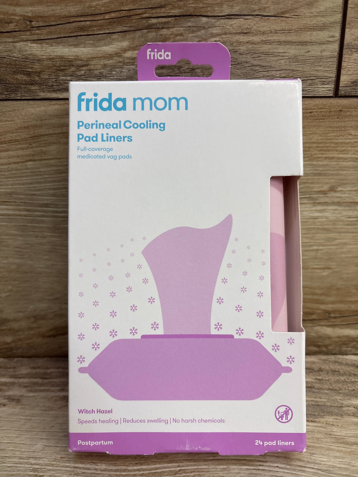 NEW Frida Mom Perineal Witch Hazel Cooling Pad Liners - 24ct