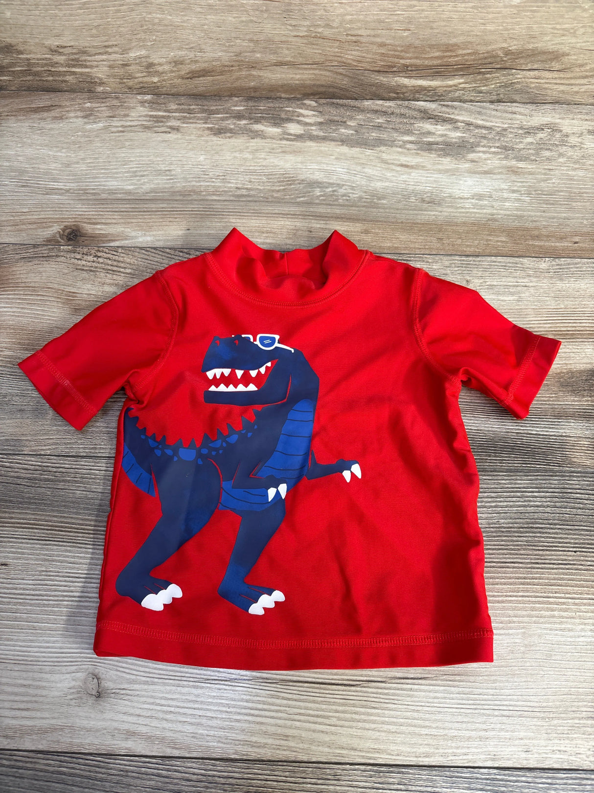 Carter's Dinosaur Rashguard Red sz 12m - Me n Mommy To Be