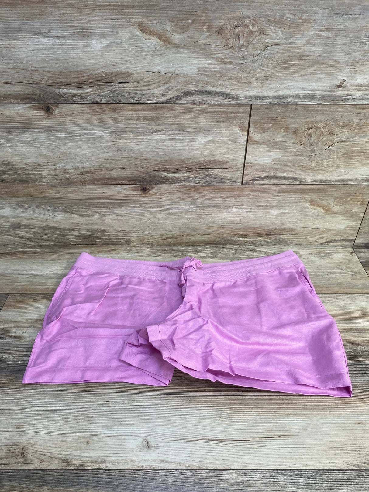 NWOT Gap Maternity Linen-Cotton Shorts Pink sz XXL - Me n Mommy To Be