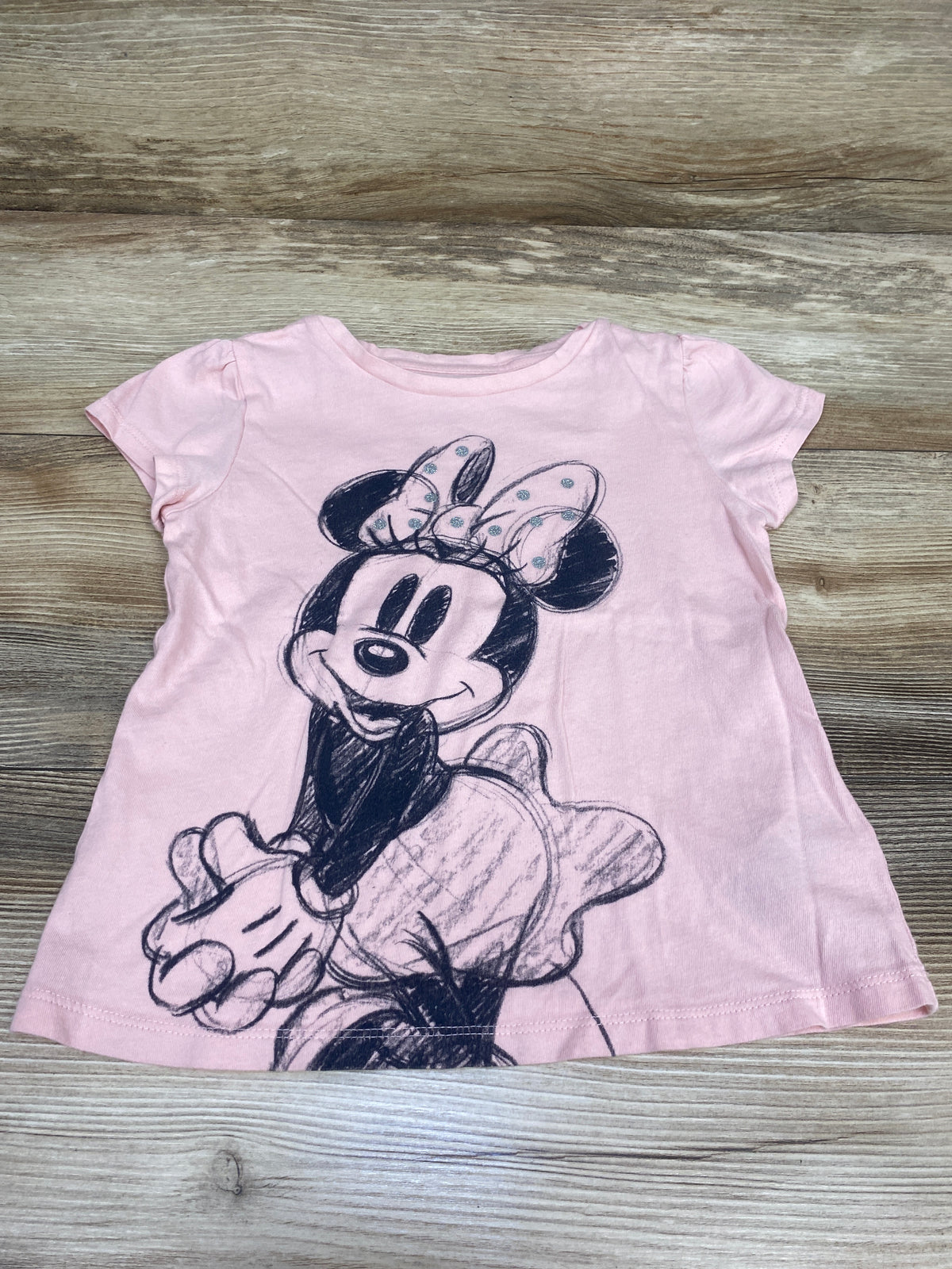 Baby Gap x Disney Minnie Mouse Shirt Pink sz 5T