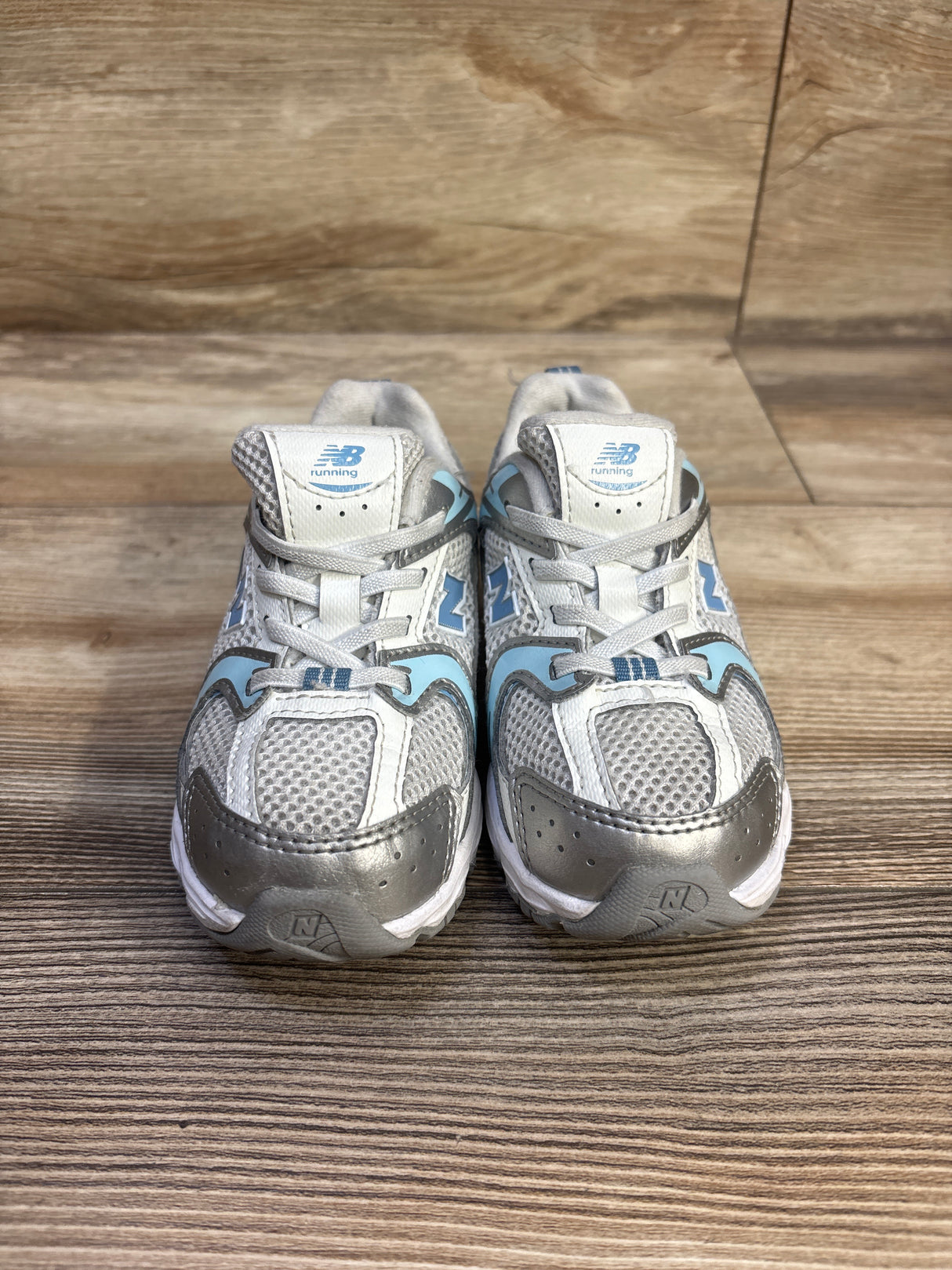 New Balance 530 Bungee Sneakers White/Blue sz 10c