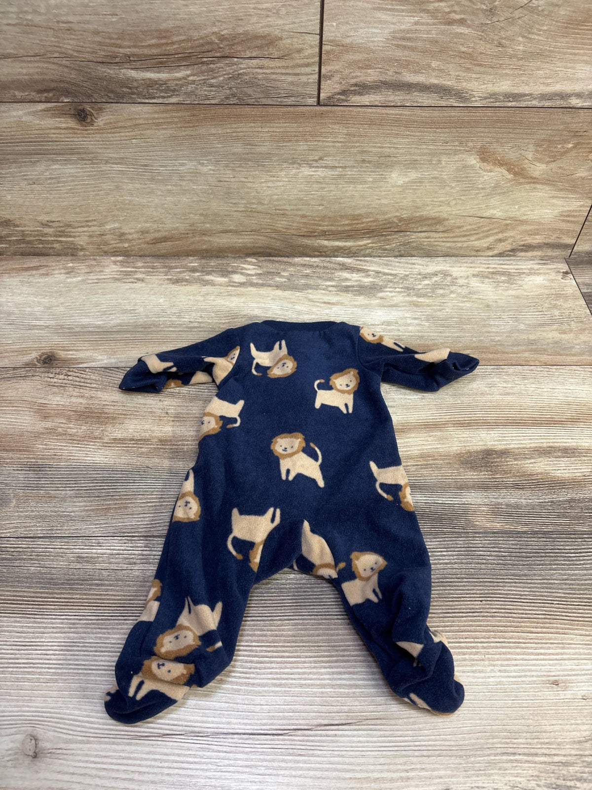 Child Of Mine Blanket Sleeper Navy sz Preemie