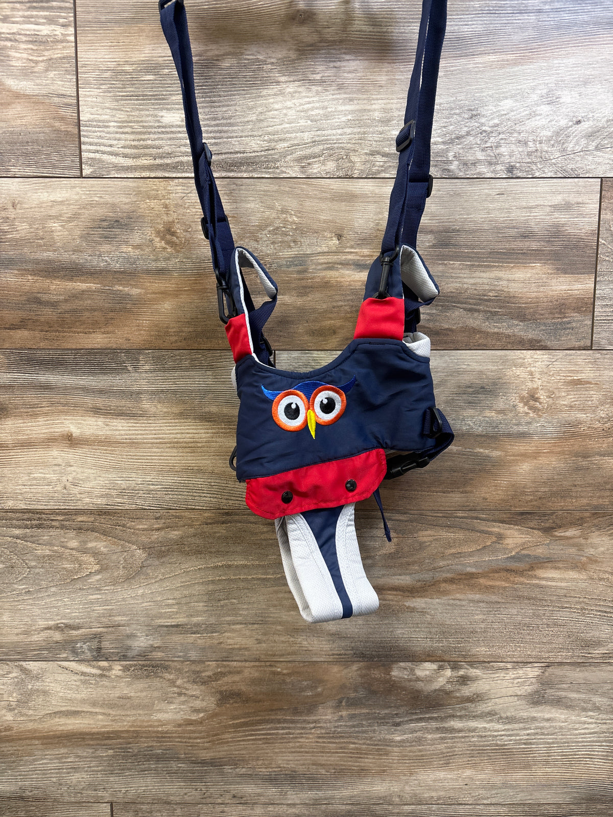 Benoxine Baby Handheld Walking Harness - Owl Navy
