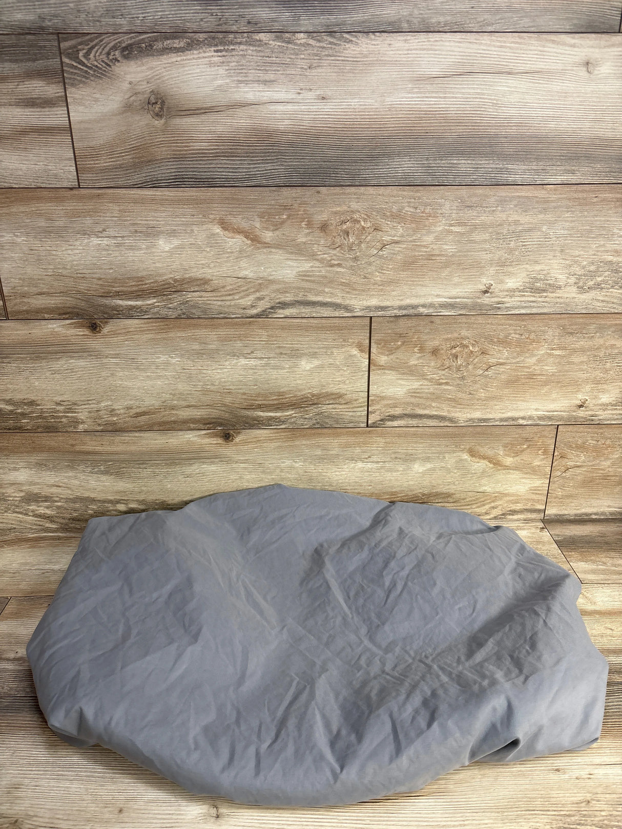 Biloban Fitted Bassinet Sheet, Grey