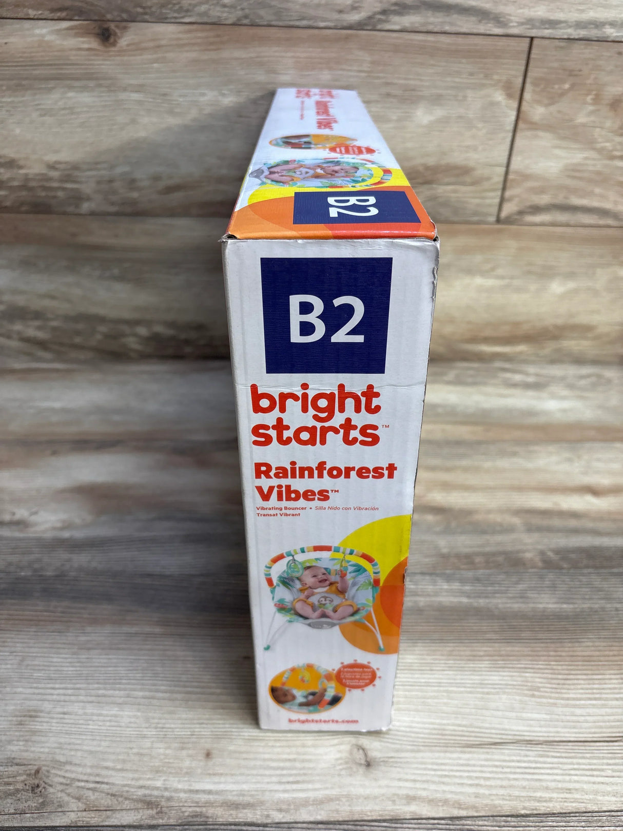 NEW Bright Starts Rainforest Vibes Vibrating Bouncer - Me n Mommy To Be