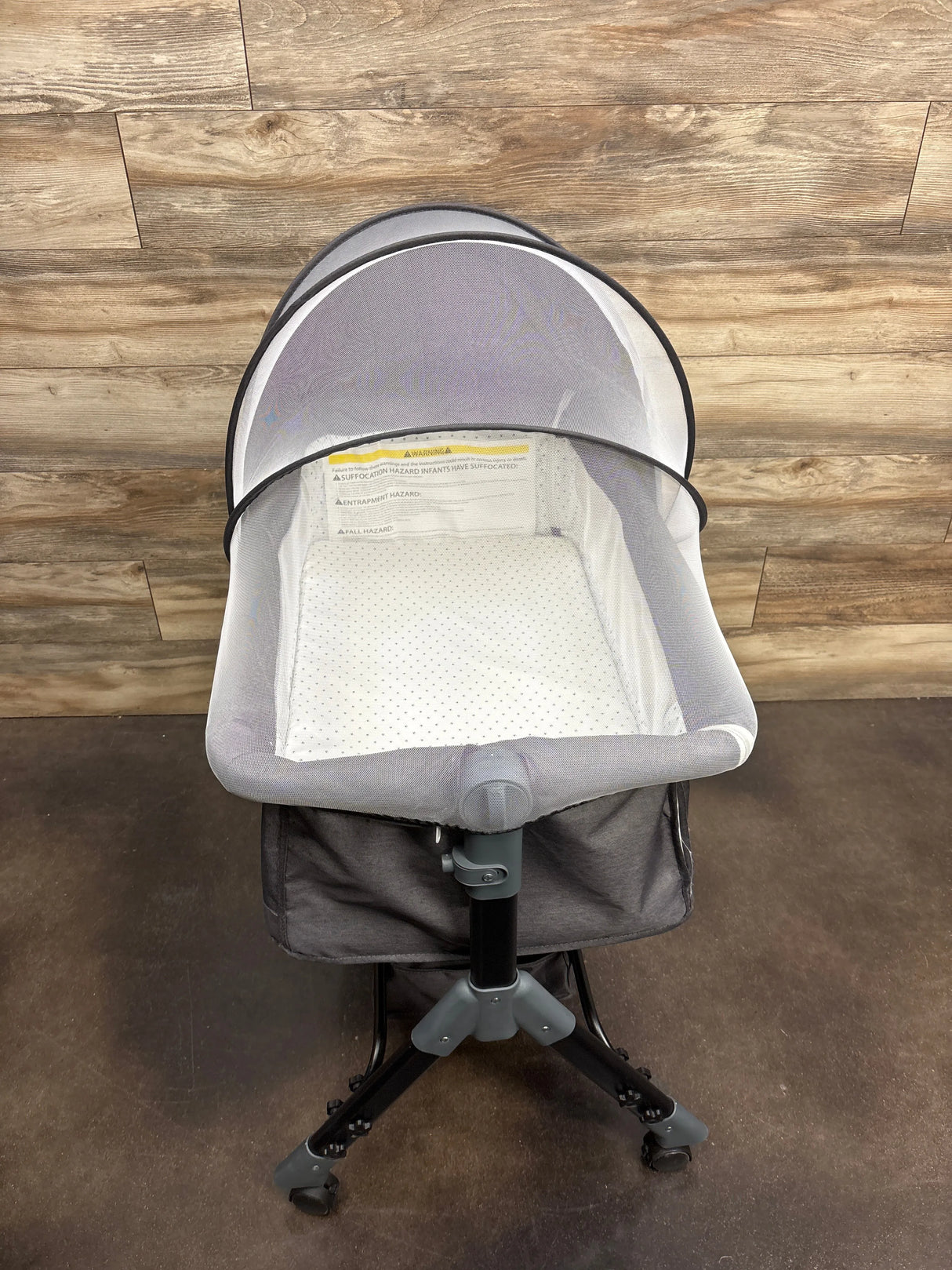 Bedside Crib / Bassinet Grey