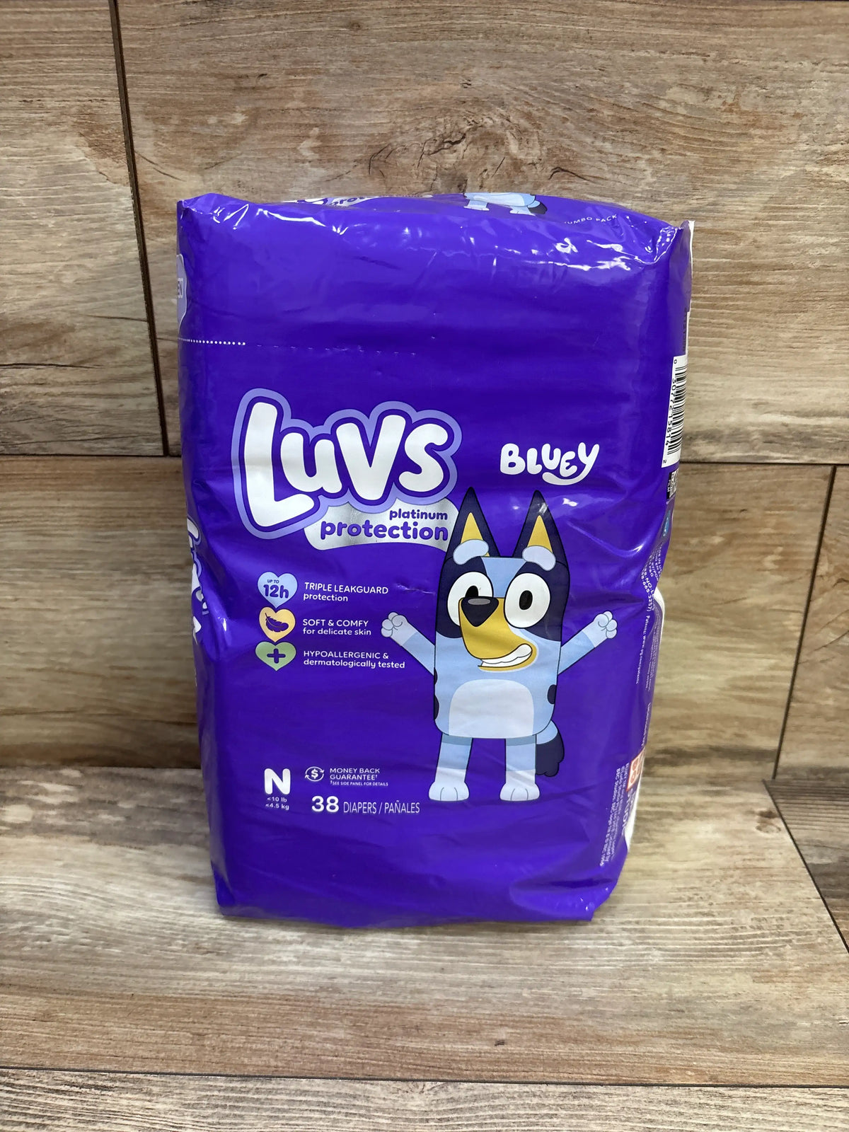 NEW Luvs Platinum Protection Diapers Size Newborn, 38ct