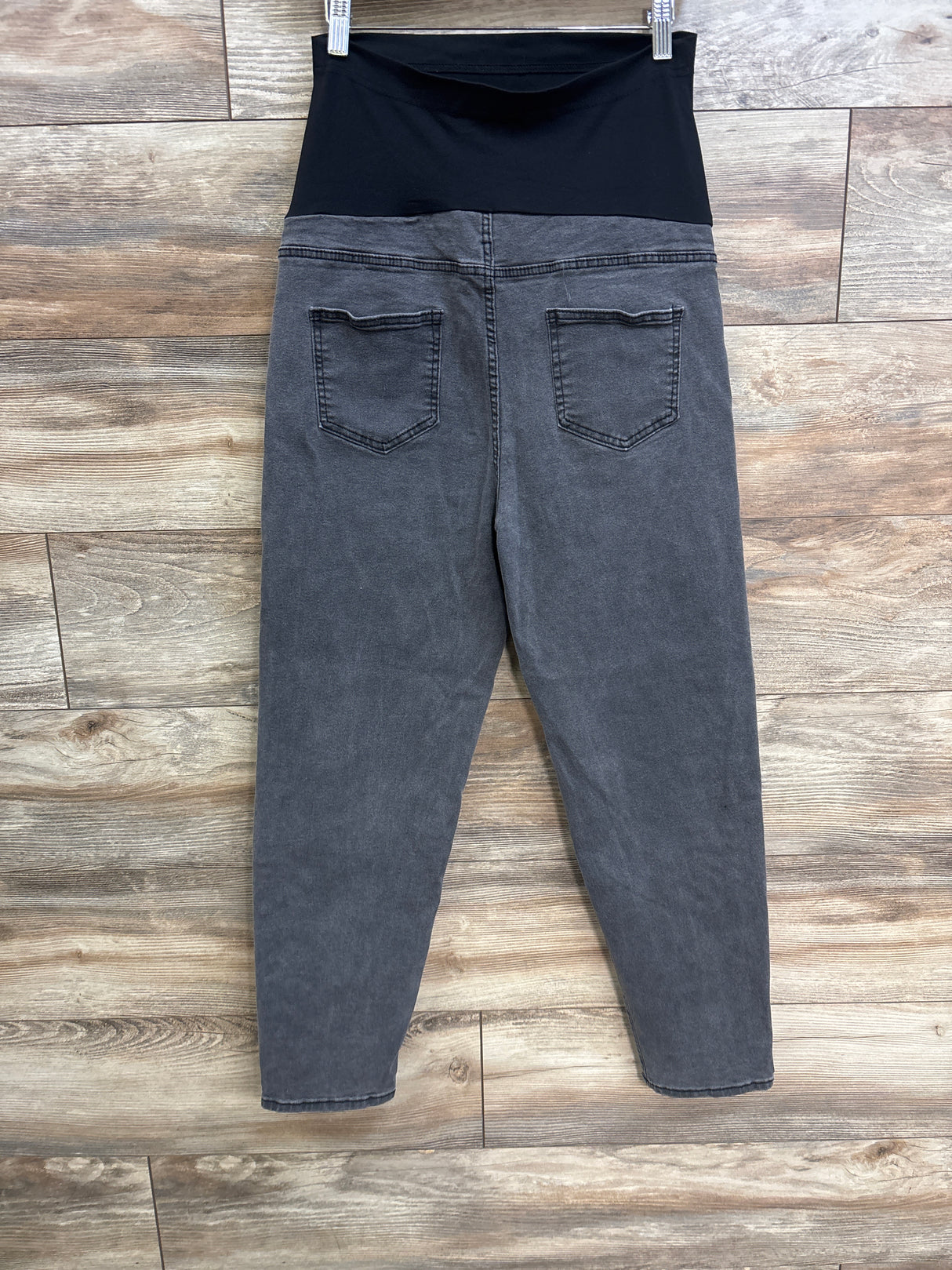 Maternity Full Panel Jeans Grey sz Large