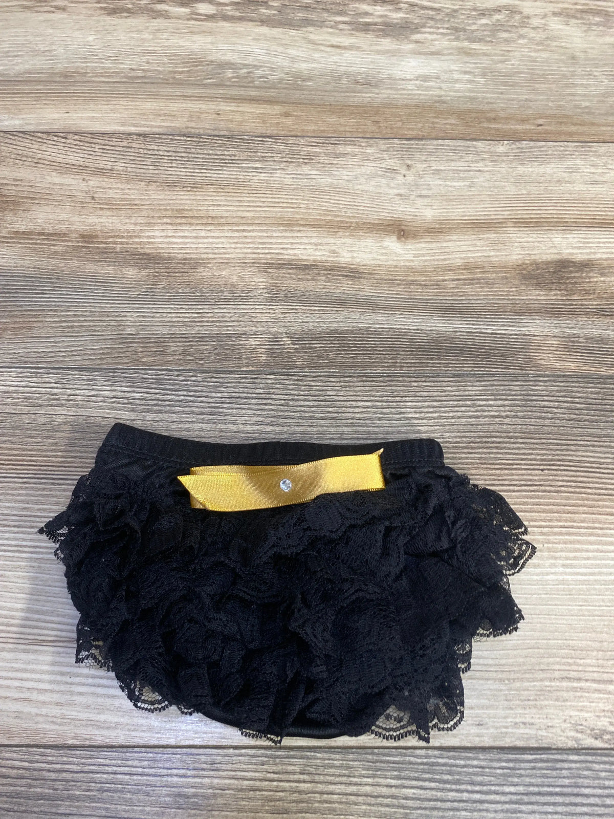 Ruffled Lace Bloomers Black sz 0-3m