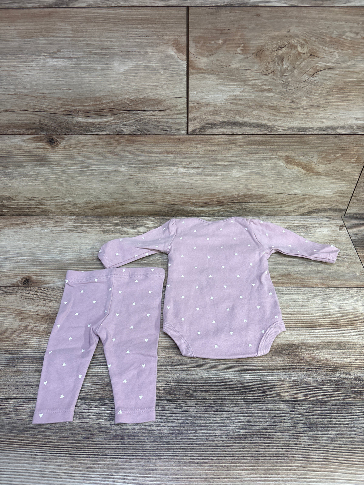 Starting Out 2pc Bodysuit & Pants Set Pink sz Newborn