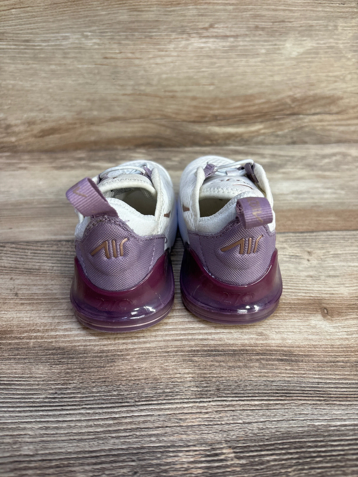 Nike Air Max 270 TD 'White Amethyst Wave' Sneakers sz 8c - Me n Mommy To Be