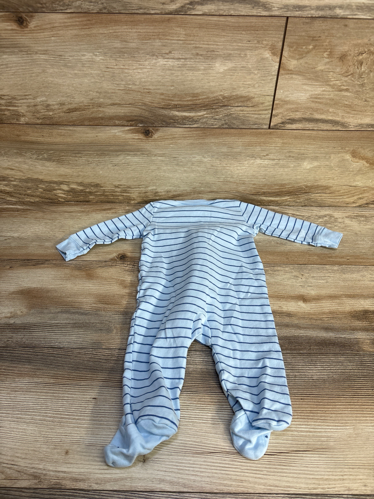 Carter's Striped Sleeper Blue sz 6m