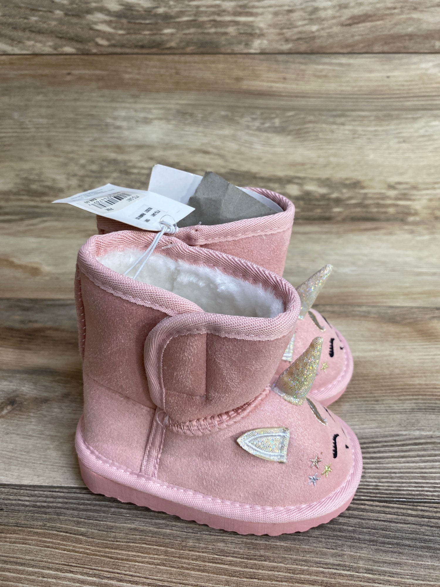 NEW Capelli New York Lined Unicorn Boots Pink sz 6c