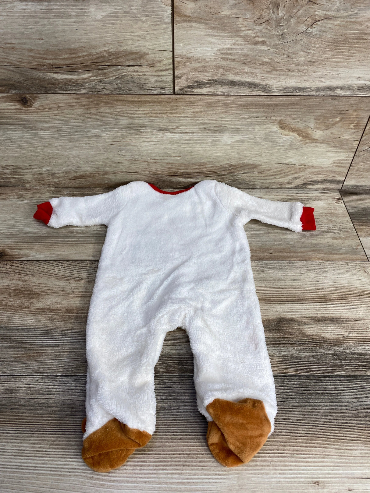 Rudolph The Red Nose Reindeer Plush Sleeper Ivory sz 3m