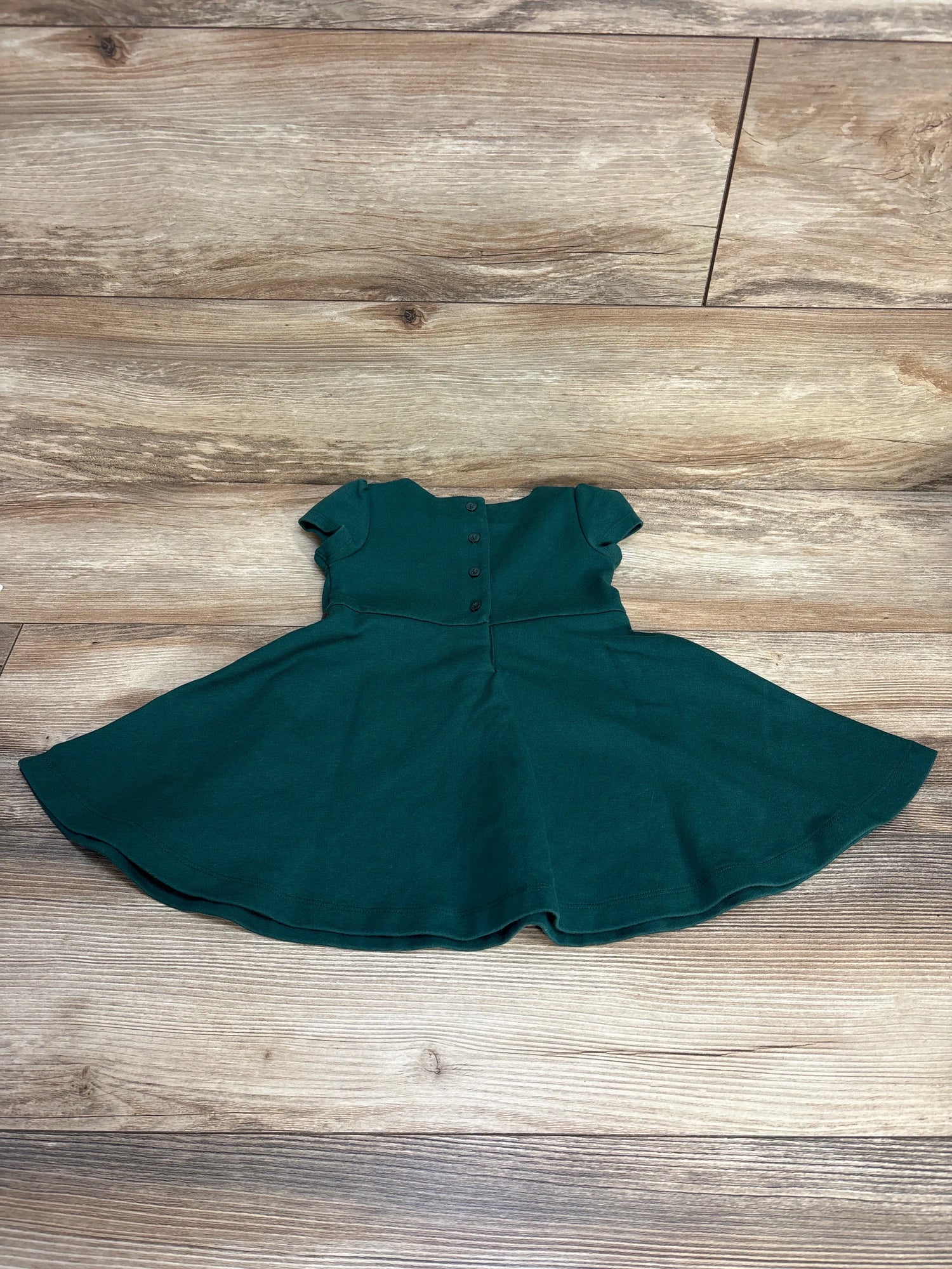 Janie and Jack Ponte Dress Green sz 6-12m - Me n Mommy To Be