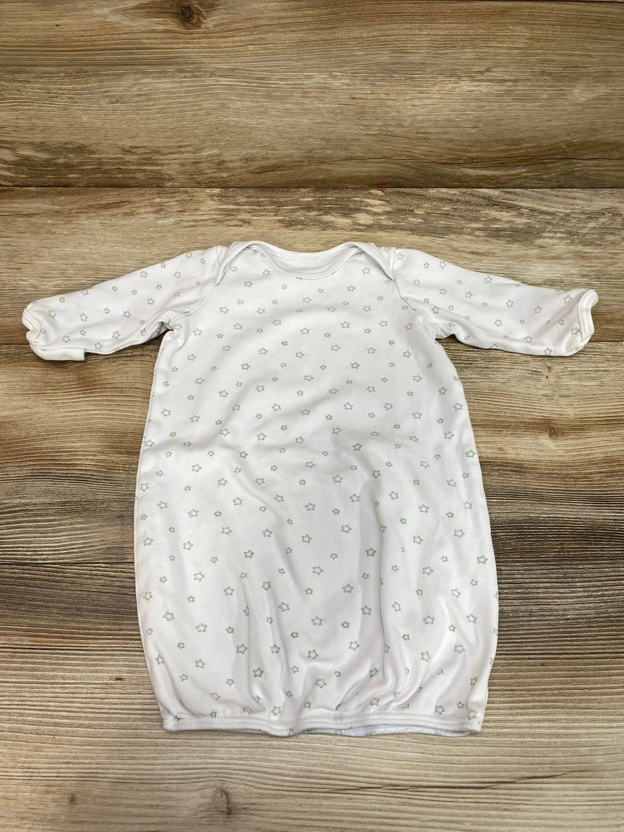 Little Me Star Print Gown White sz 0-3m - Me n Mommy To Be