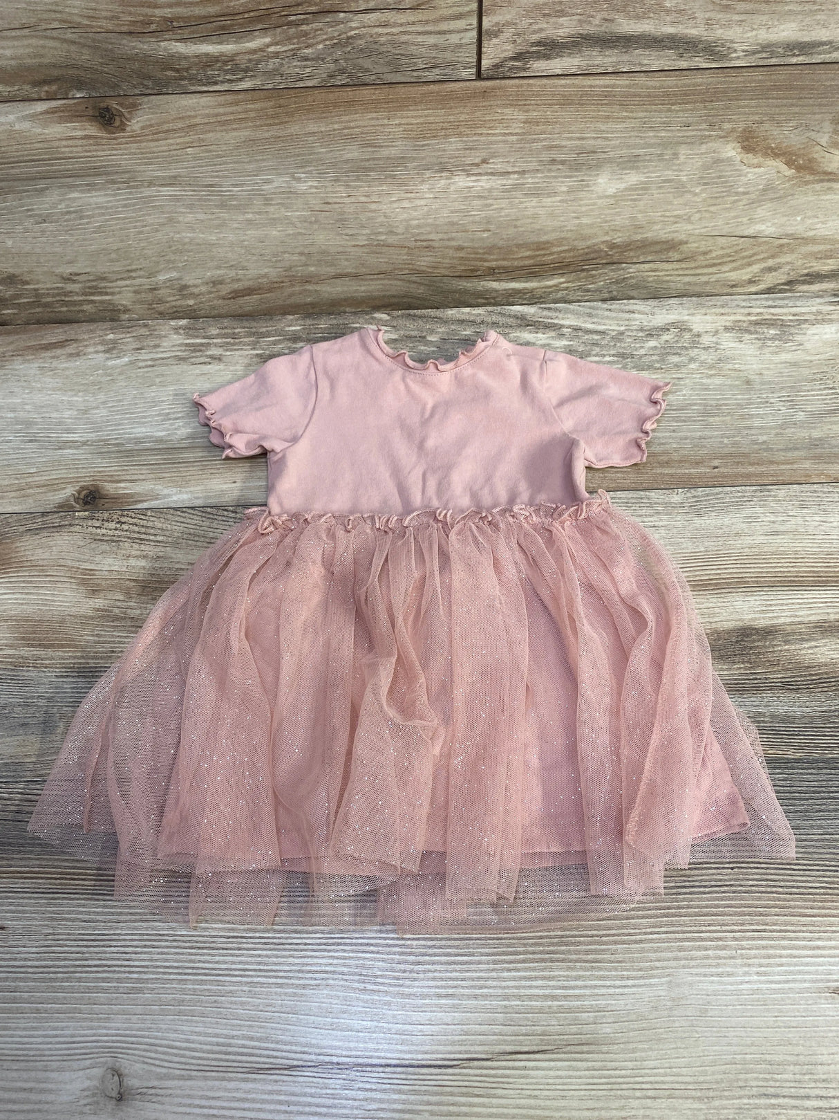 H&M Tulle Overlay Dress Pink sz 6m - Me n Mommy To Be