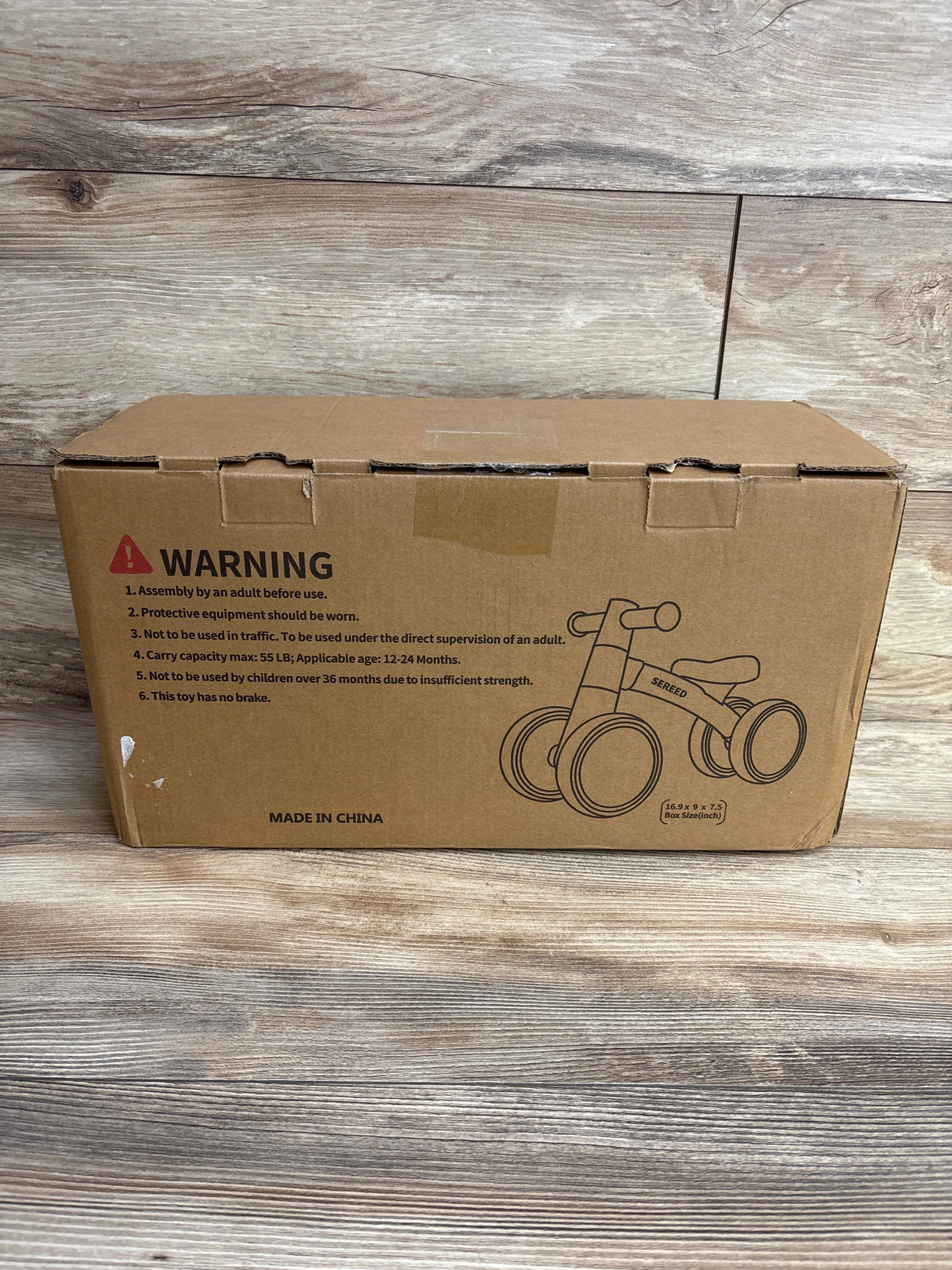 NEW SEREED Baby Balance Bike in Green