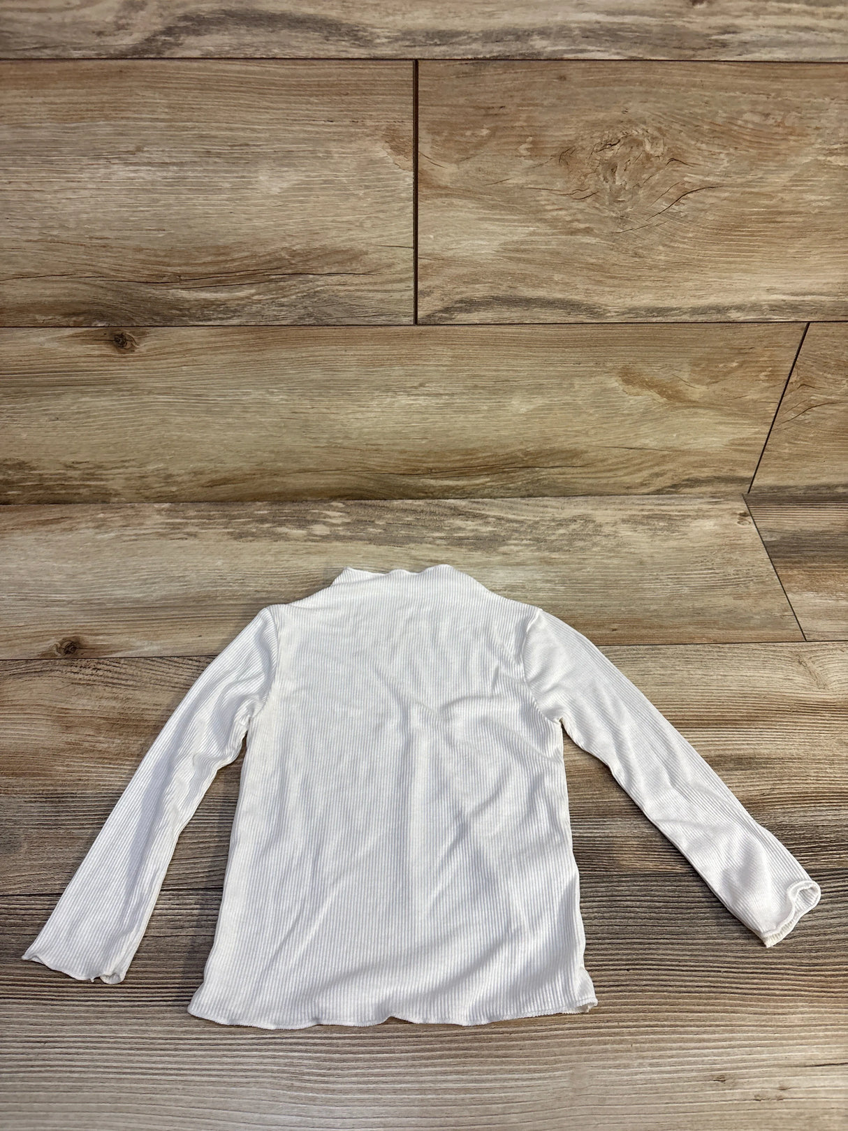 Lila & Jack Ribbed Turtleneck Shirt White sz 2T
