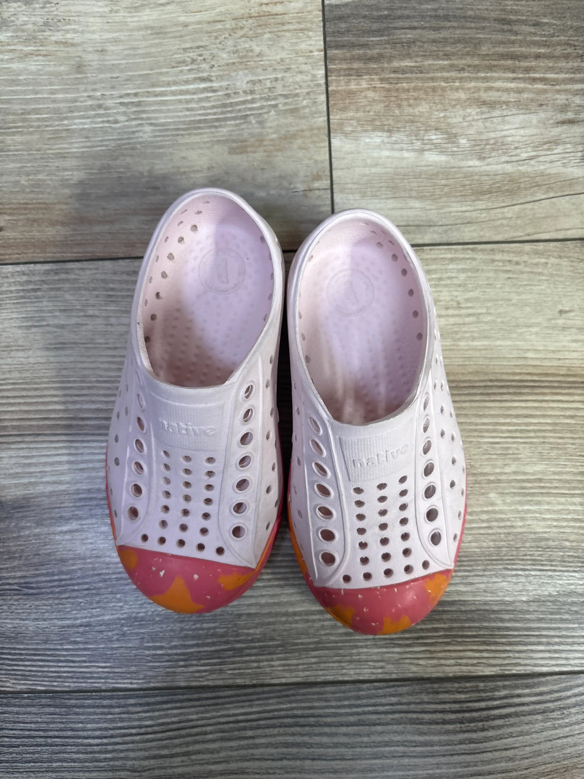 Native Jefferson Slip On Shoes Pink sz 8c