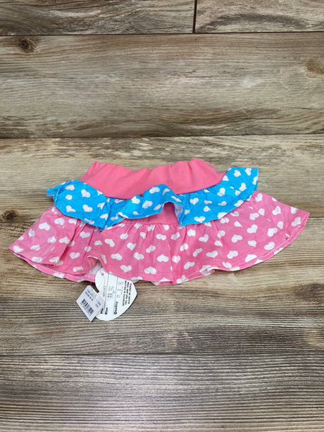 NEW Candy Heaven Tiered Heart Print Skirt Pink sz 18m - Me n Mommy To Be