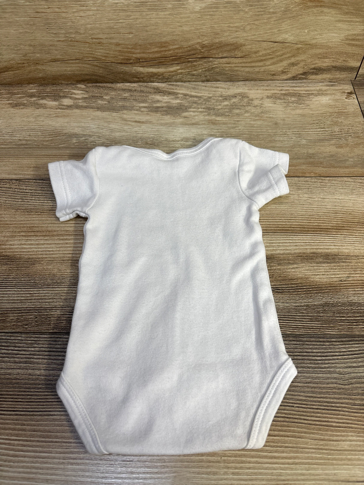 WeeWearz Hook Line & Stinker Bodysuit White sz 3-6m
