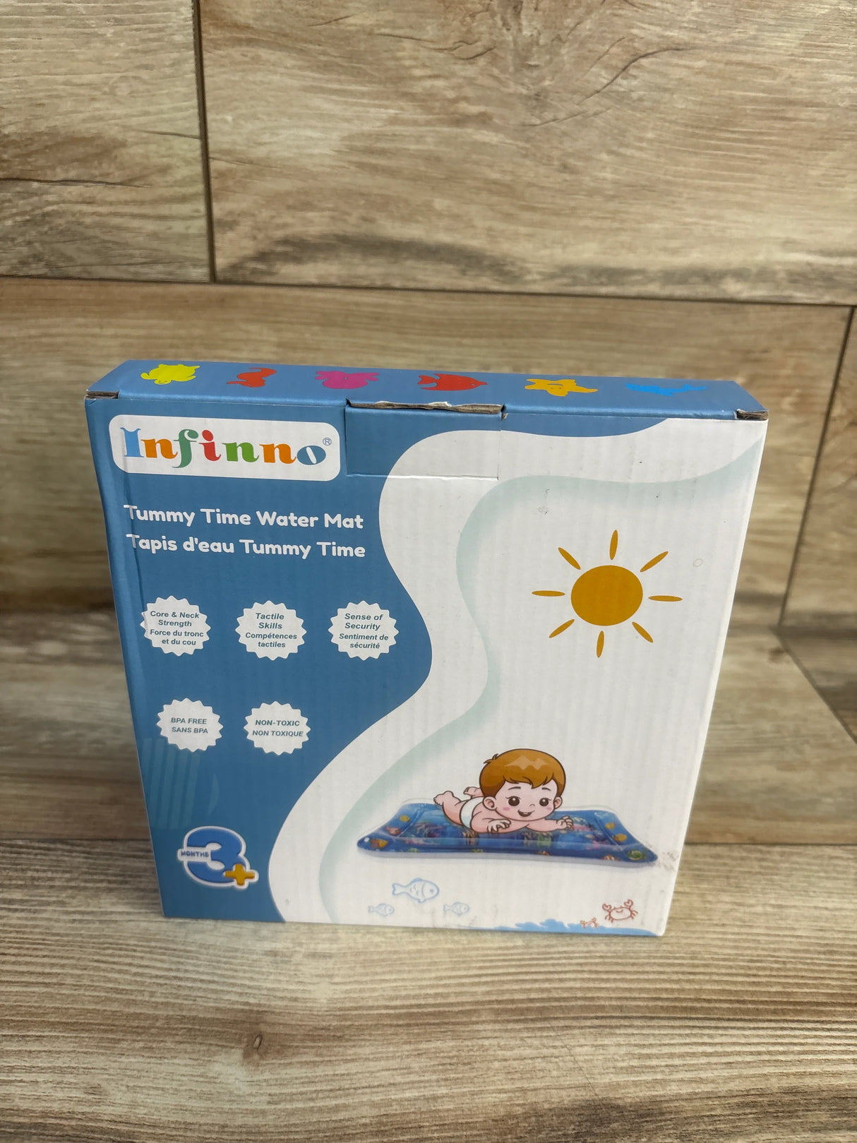 NEW Infinno Inflatable Tummy Time Mat
