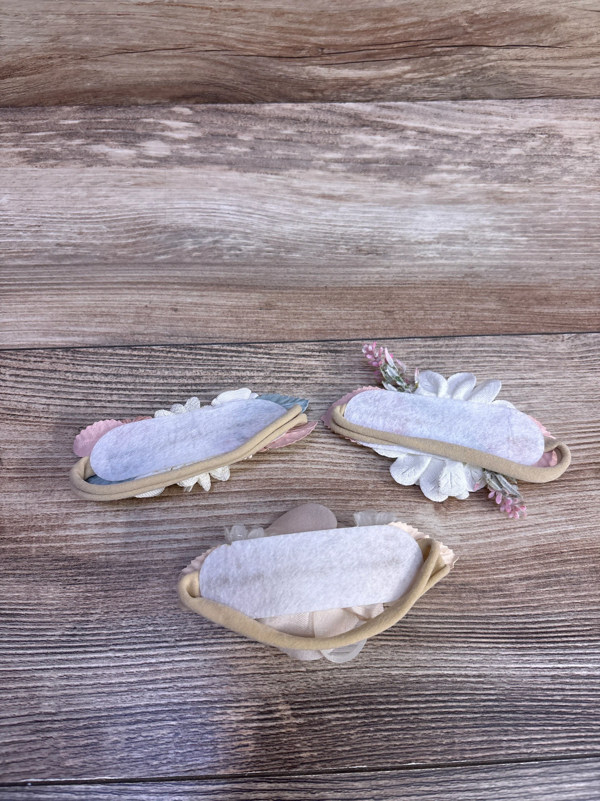 NEW 3pk Floral Hair Accessories