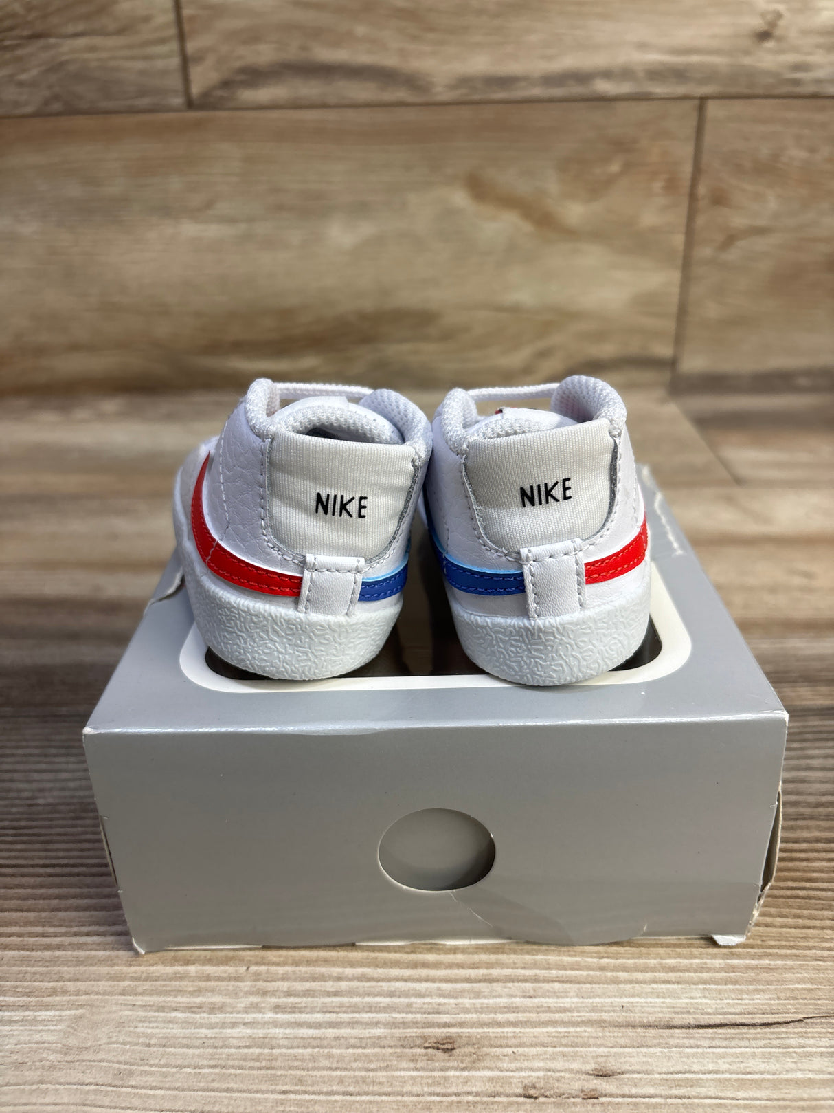 Nike Blazer Mid CB 'White Habanero Red' Sneakers sz 3c