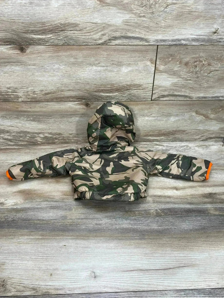The North Face Reversible Green Camo Perrito Jacket sz 0-3m - Me n Mommy To Be