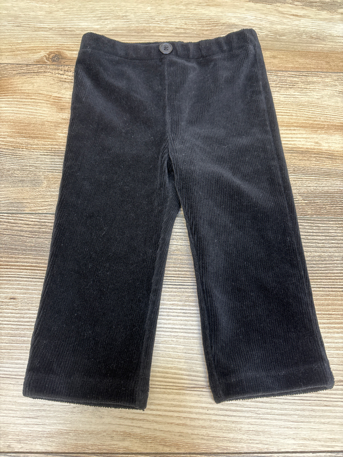 H&M ribbed Velour Leggings Black sz 9m