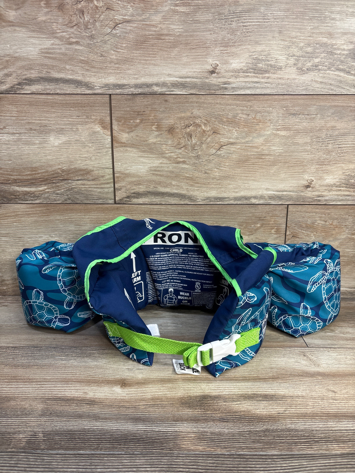 Speedo Splash Jammer Life Vest, Turtle 30-50lbs