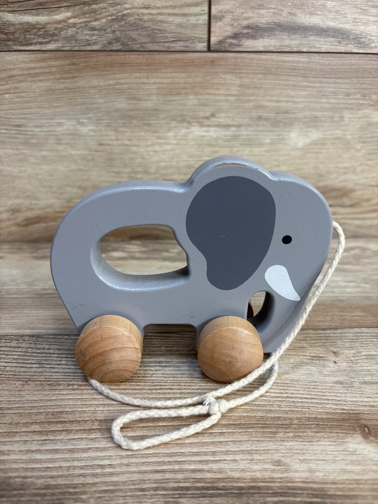 Hape Elephant Wooden Push and Pull